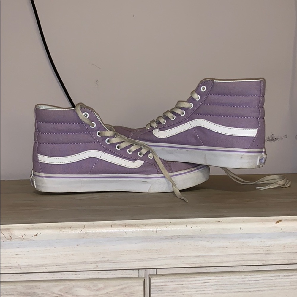 Lavender High-Top Vans